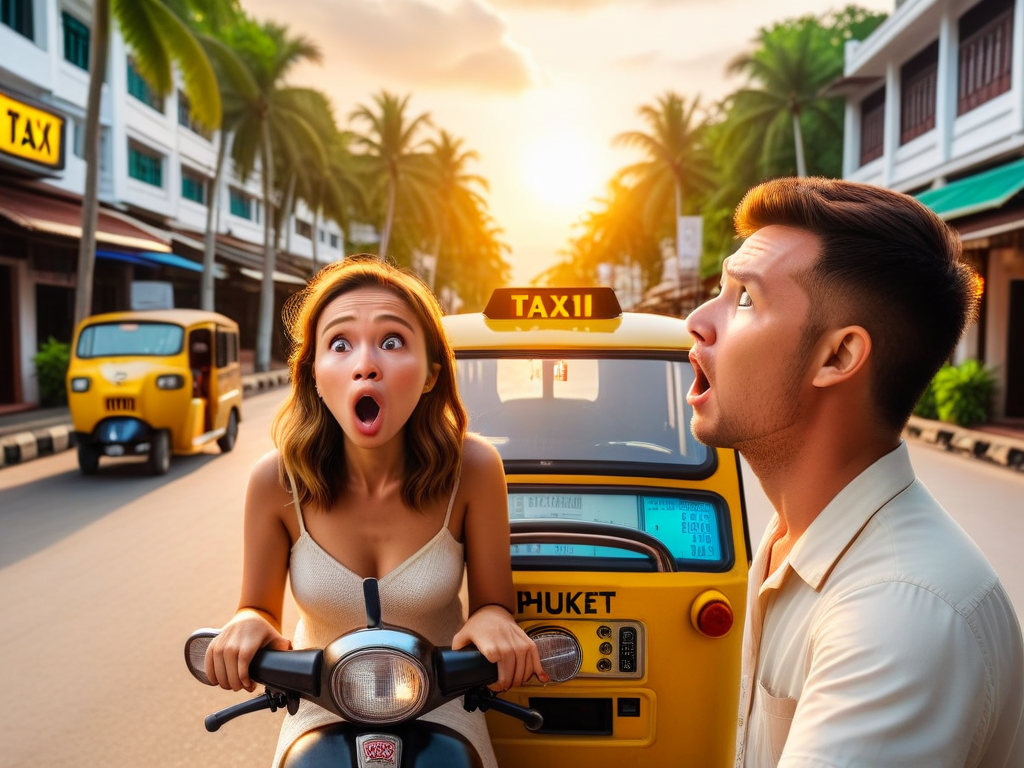 Дорогое такси на Пхукете